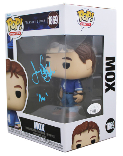 James Van Der Beek Varsity Blues "Mox" Signed #1869 Funko Pop Vinyl Figure JSA
