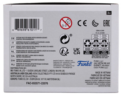 Mark Hamill Star Wars Signed Luke Skywalker #501 Funko Pop Figure BAS #AE64154