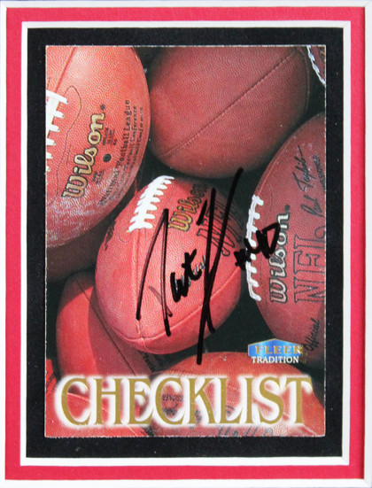 Cardinals Pat Tillman Signed 1998 Fleer Tradition #250 Framed Display JSA LOA