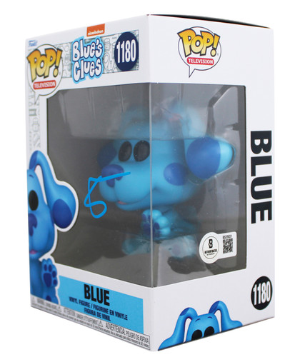 Steve Burns Blue's Clues Signed Blue #1180 Funko Pop Vinyl Figure BAS #BS35831