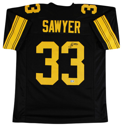 Jack Sawyer Authentic Signed Black Color Rush Pro Style Jersey BAS Witnessed