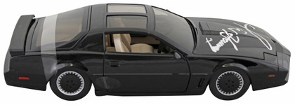 David Hasselhoff Knight Rider Signed 1:24 Die Cast Metal K.I.T.T. BAS Witnessed