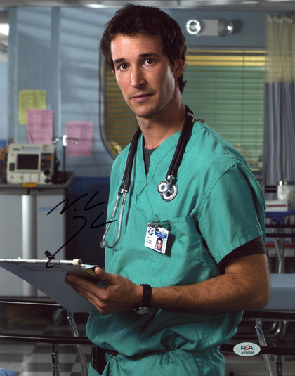 Noah Wyle E.R. Authentic Signed 11x14 Vertical  Photo PSA/DNA #AP84686