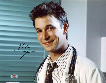 Noah Wyle E.R. Authentic Signed 11x14 Horizontal Photo PSA/DNA #AP84685