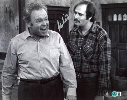 Rob Reiner All In The Family Authentic Signed 11x14 Horizontal Photo BAS BU87827