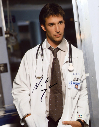 Noah Wyle E.R. Authentic Signed 11x14 Vertical  Photo PSA/DNA #AP84682