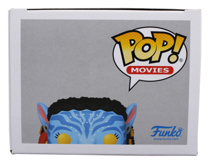 Zoe Saldana Avatar Signed Neytiri #1322 Funko Pop Vinyl Figure BAS #BR26002