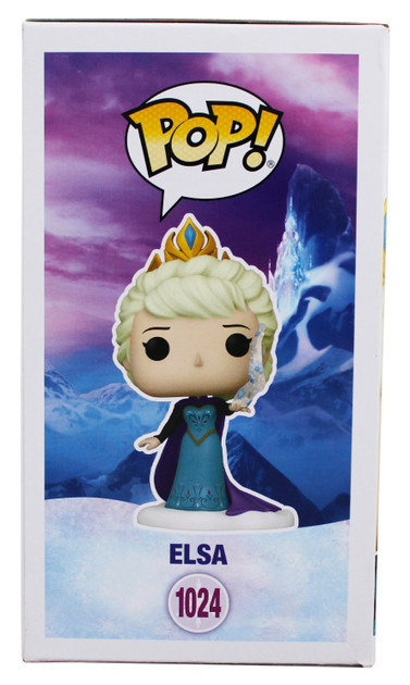 Idina Menzel Frozen Authentic Signed Elsa #1024 Funko Pop Vinyl Figure BAS
