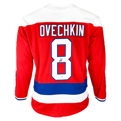 Alexander Ovechkin Signed Authentic Washington Capitals Alternate Red XXL Hockey Jersey (JSA)