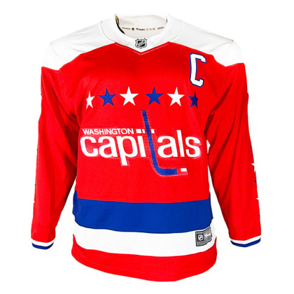 Alexander Ovechkin Signed Authentic Washington Capitals Alternate Red XL Hockey Jersey (JSA)