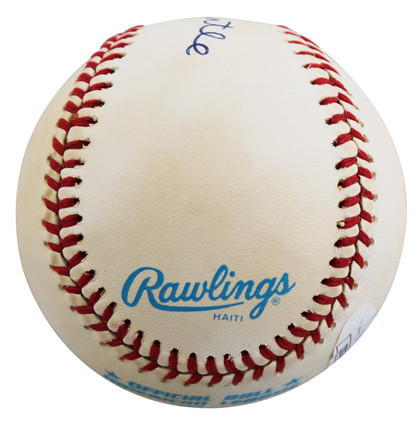 Yankees Mickey Mantle Authentic Signed Bobby Brown OAL Baseball JSA #ZZ07466