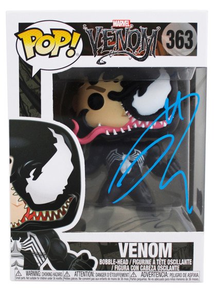 Tom Hardy Venom Authentic Signed Venom #363 Funko Pop Vinyl Figure