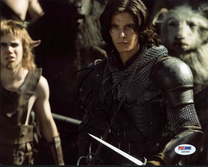 Ben Barnes The Chronicles of Narnia Signed Authentic 8X10 Photo PSA/DNA #Z56386