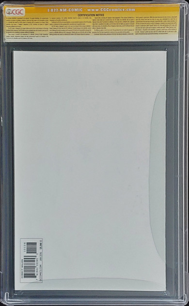 Frank Miller Signed Batman Dark Knight III The Master Race #1 w/ Sketch CGC 9.8