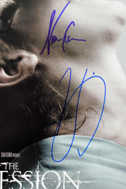 The Possession Cast (3) Sedgwick, Morgan & Calis Signed 12x18 Photo PSA #Z03369