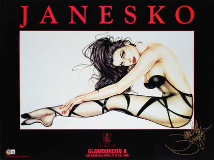 Jennifer Janesko Authentic Signed Glamourcon 6 18x24 Poster BAS #BA74097