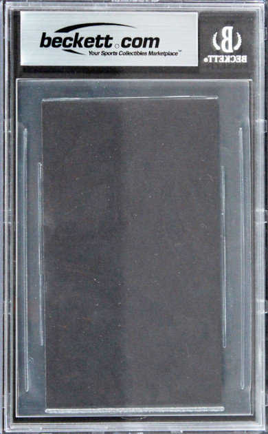 George H.W. Bush Authentic Signed 1.75x4 Cut Signature Autographed BAS Slabbed