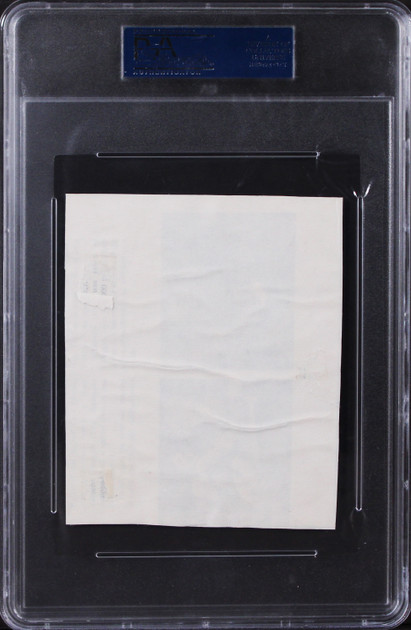 Harry S. Truman Authentic Signed 4.5x5.25 Cut Signature Autographed PSA/DNA Slab