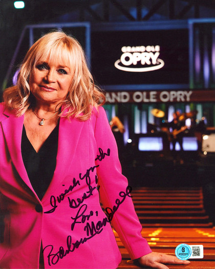 Barbara Mandrell "I Wish You The Best Love" Signed 8x10 Photo BAS #BR53166