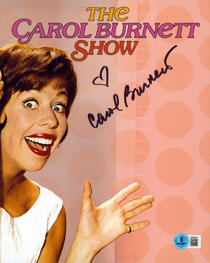 Carol Burnett Authentic Signed 8x10 Vertical Photo Autographed BAS 14