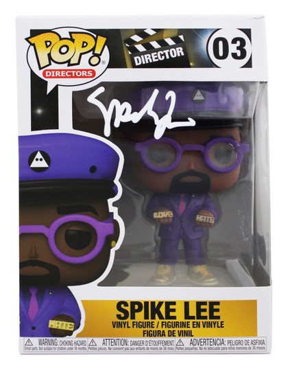 Spike Lee Signed Director #03 Funko Pop Vinyl Figure BAS Witnessed #2W674413