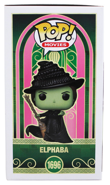 Cynthia Erivo Wicked Signed Elphaba #1696 Funko Pop Vinyl Figure BAS #BR39073