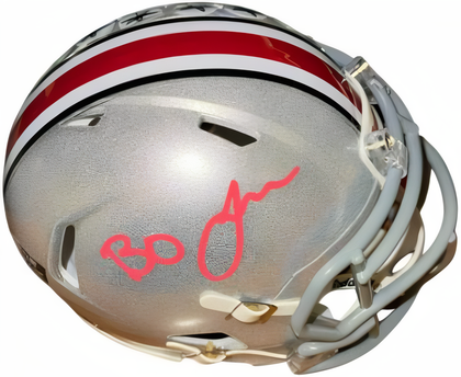 Lamar "Bo" Jackson Signed Ohio State Buckeyes Speed Mini Helmet  Primetime Witnessed Holo
