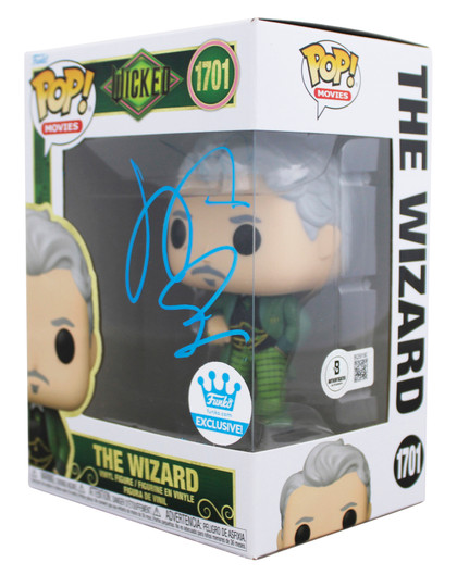 Jeff Goldblum Wicked Signed The Wizard #1701 Funko Pop Vinyl Figure BAS #BQ59190