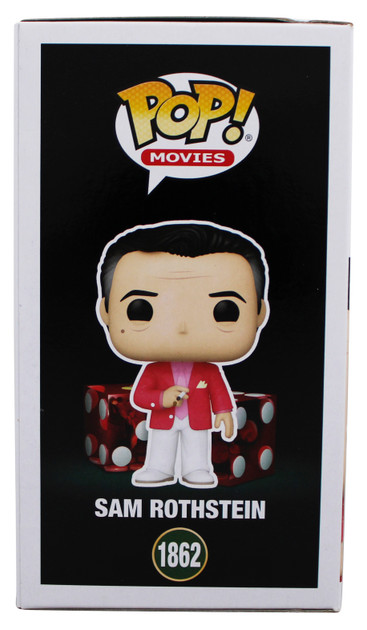 Robert DeNiro Casino Signed Sam Rothstein #1862 Funko Pop Vinyl Figure BAS