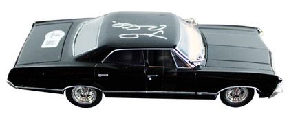 Jared Padalecki Supernatural Signed 1967 Impala 1:24 Die Cast Car BAS #BV56516