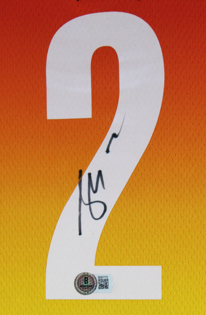 Shai Gilgeous-Alexander Signed Yellow ASG Jordan Swingman Jersey BAS #BQ67772