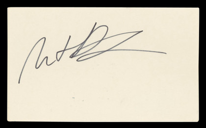 Martha Plimpton The Goonies Authentic Signed 3x5 Index Card BAS #BV03483