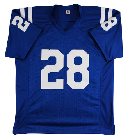 Jonathan Taylor Authentic Signed Blue Pro Style Jersey Autographed BAS Witnessed