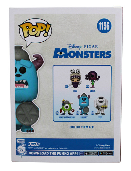 John Goodman Monsters Inc Signed Sully #1156 Funko Pop Vinyl Figure BAS #BP97897