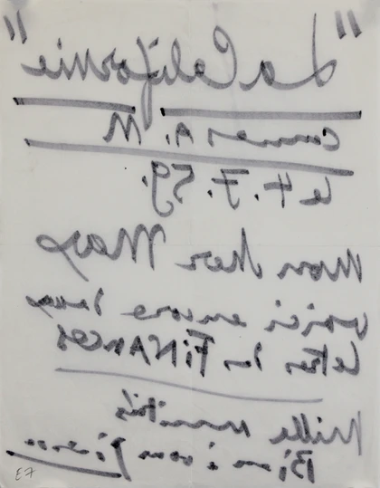 Pablo Picasso Authentic Signed & Handwritten 8.25x10.5 Letter BAS #AE04583