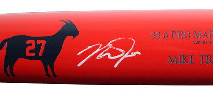 Angels Mike Trout Signed Old Hickory Player Model Baseball Bat MLB #YP104415