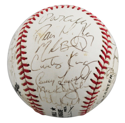 1998 Cardinals (32) Parker, Schoendienst, LaRussa +29 Signed ONL Baseball BAS
