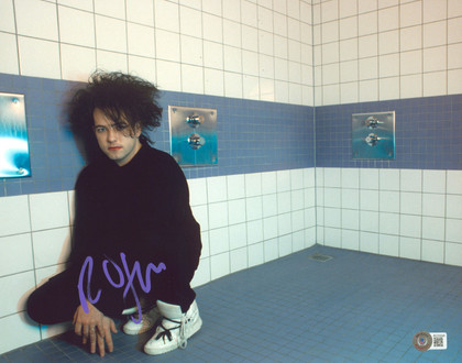 Robert Smith The Cure Authentic Signed 11x14 Horizontal Photo BAS #BG53940