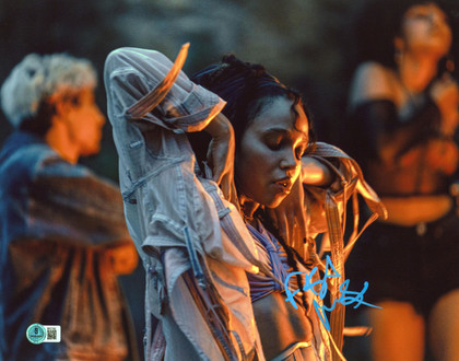 FKA Twigs The Crow Authentic Signed 11x14 Horizontal Photo BAS #BR27382