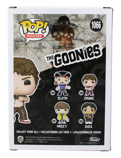 Jeff Cohen The Goonies "2x Insc" Signed Chunk #1066 Funko Pop Vinyl Figure BAS W Version 1