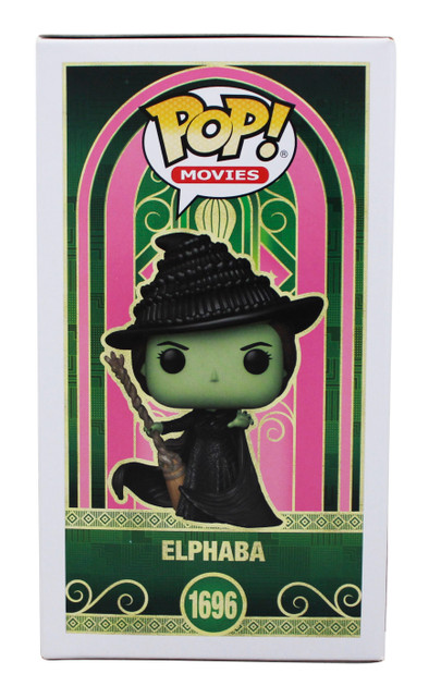 Cynthia Erivo Wicked Signed Elphaba #1696 Funko Pop Vinyl Figure BAS #BR39069