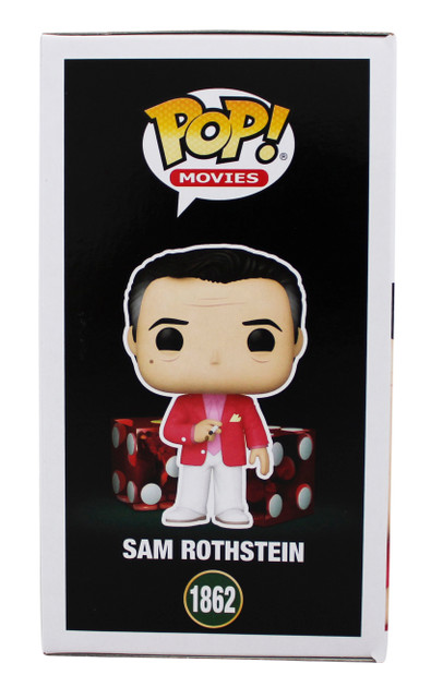Robert DeNiro Casino Signed Sam Rothstein #1862 Funko Pop Figure BAS #BS77075