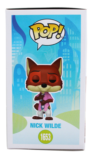 Jason Bateman Zootopia Signed Nick Wilde #1653 Funko Pop Figure JSA #AX81871