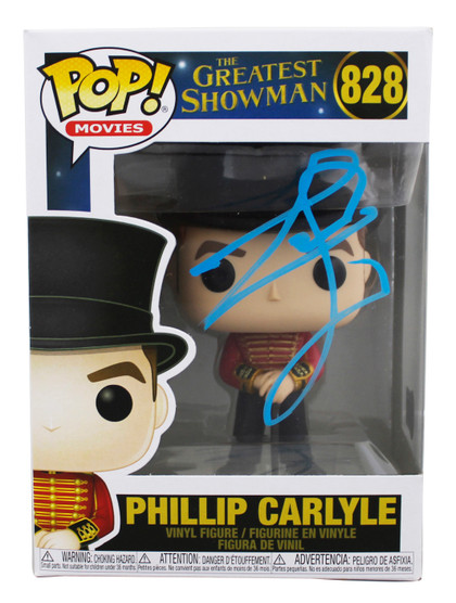 Zac Efron The Greatest Showman Signed #828 Funko Pop Vinyl Figure BAS #BL274684