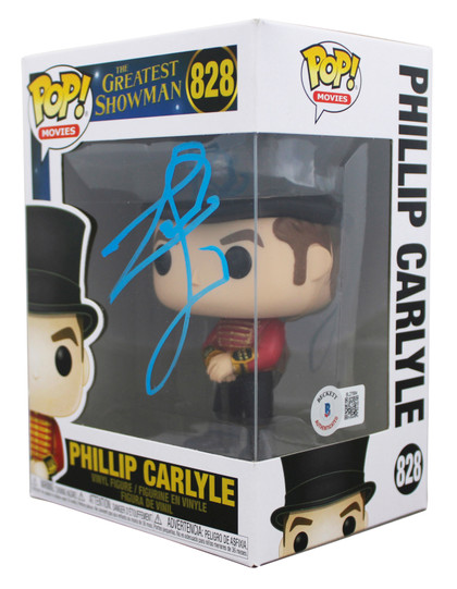 Zac Efron The Greatest Showman Signed #828 Funko Pop Vinyl Figure BAS #BL274684