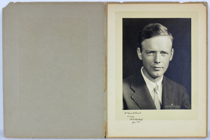 Charles Lindbergh "June 1933" Authentic Signed 8x10 Matted Photo PSA/DNA #Q07605