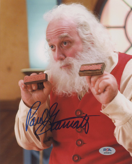 Paul Giamatti Fred Claus Authentic Signed 8x10 Vertical Photo PSA/DNA #AP84614