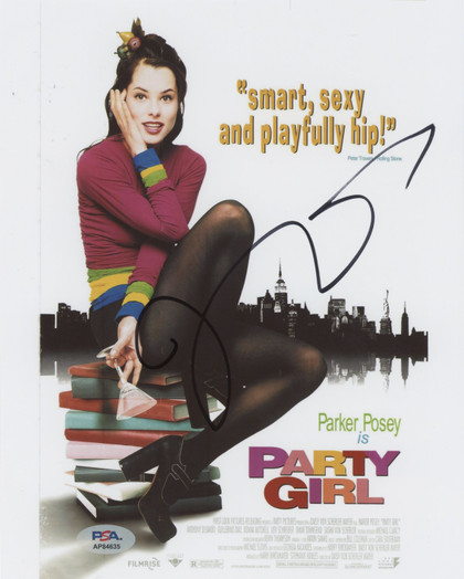 Parker Posey Party Girl Authentic Signed 8x10 Vertical Photo PSA/DNA #AP84635