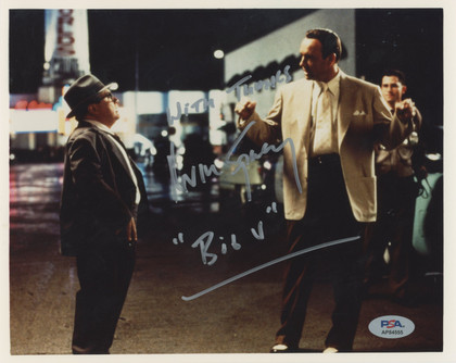 Kevin Spacey L.A. Confidential "With Thanks Big V" Signed 8x10 Photo PSA AP84555