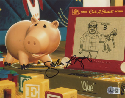 John Ratzenberger Toy Story Authentic Signed 8x10 Horizontal Photo BAS 10